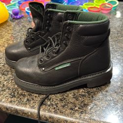 Work Boots Steel Toe Size 6D