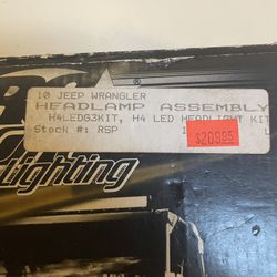 LED headlights jeep 