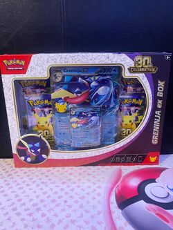 30th celebration Greninja ex box