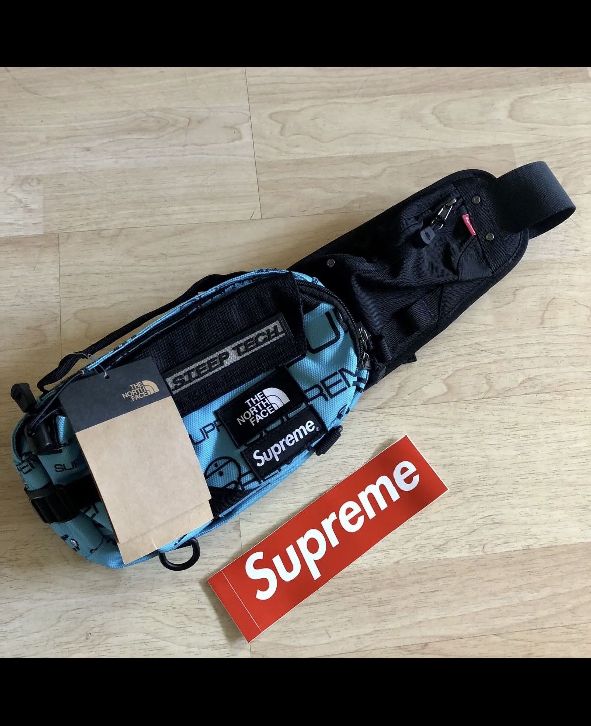 Supreme The North Face Steep Tech Waist Bag for Sale in Bvl, FL