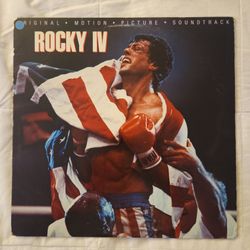 Rocky IV Soundtrack Vintage Vinyl DJ COPY NEVER PLAYED NM