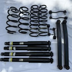 jeep wrangler 4xe suspension 1.5 lift. Leveling Kit. Shocks 