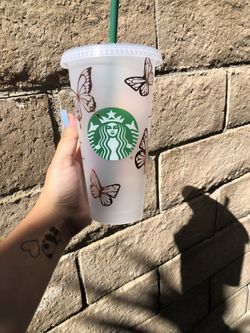Customs butterflies Starbucks