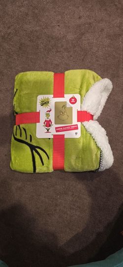 Grinch Throw