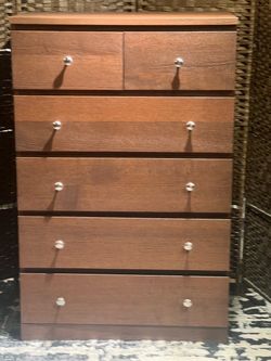 Ikea malm brown 6 drawers dresser