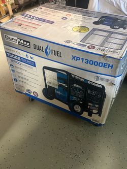 Dura Max XP 13000 EH Duel Fuel Portable Generator , New in Box!