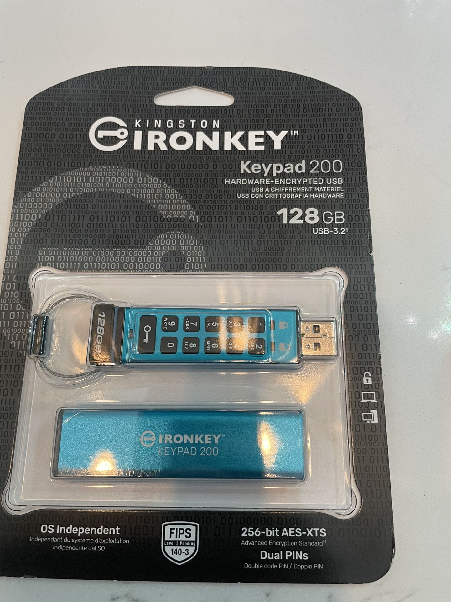 Kingston, IronKey Usb 128 Gb