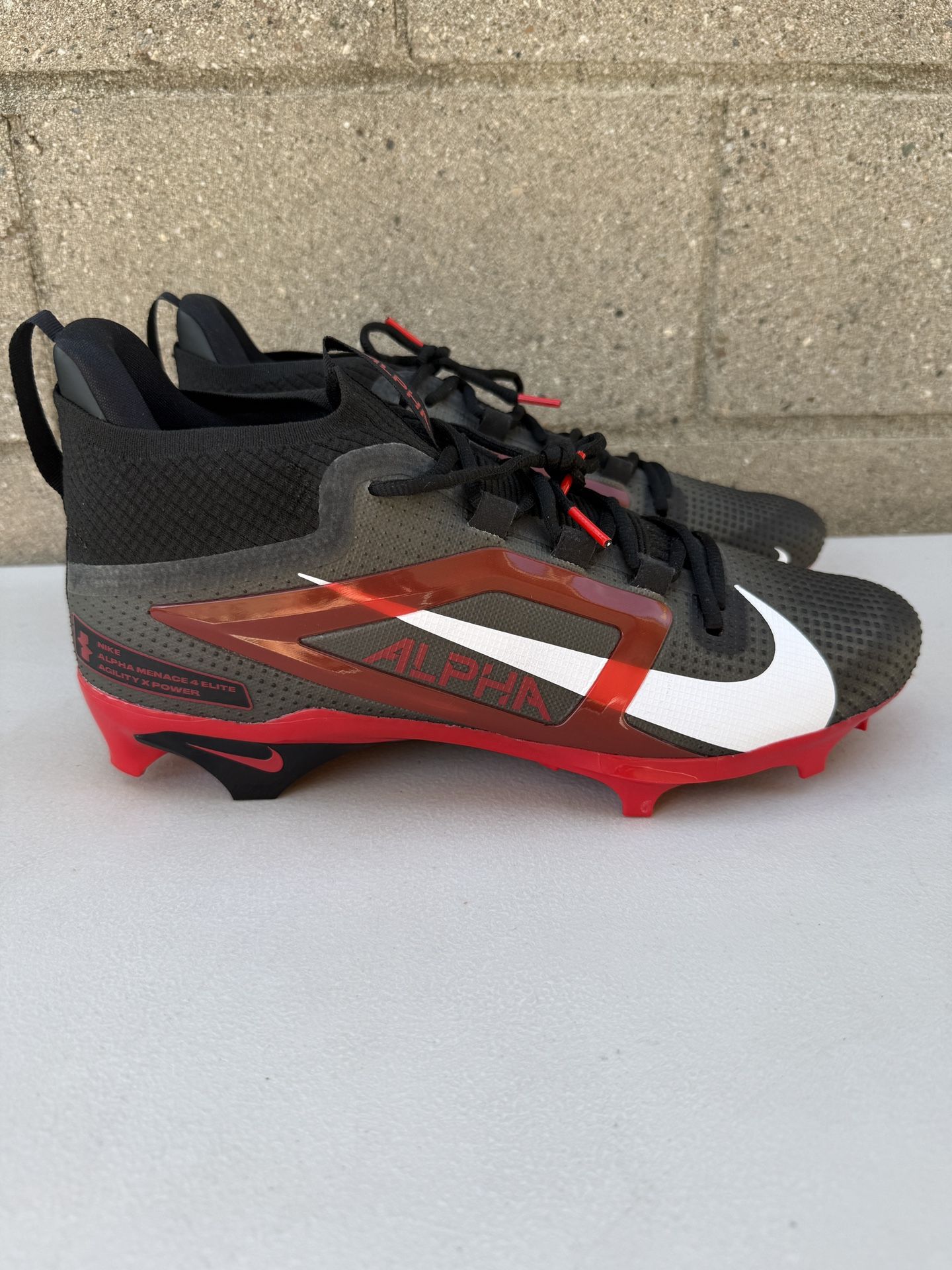 Nike Alpha Menace 4 Elite Football Cleats Mens 13.5