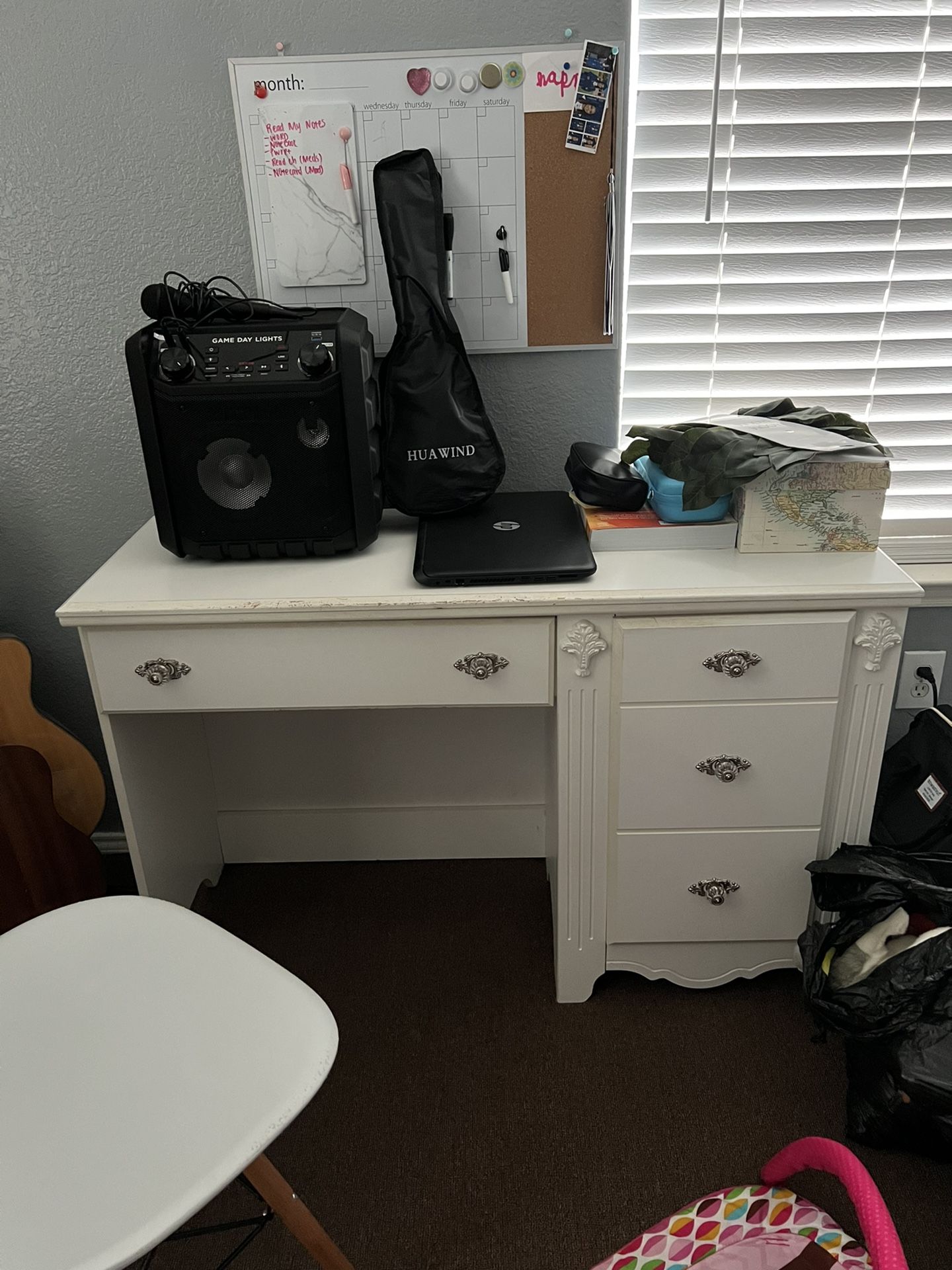 White Desk Ashleys