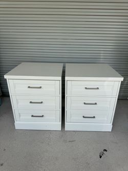 Pair of 3 Drawer Stands by City Furniture - Great Condition