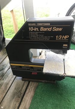 Sears Craftsman 10-in. Band Saw