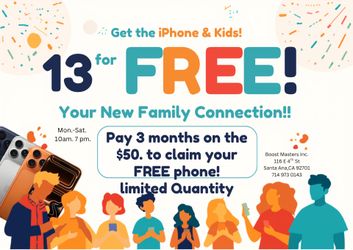 iPhone 13, 128 GB renewed free *
