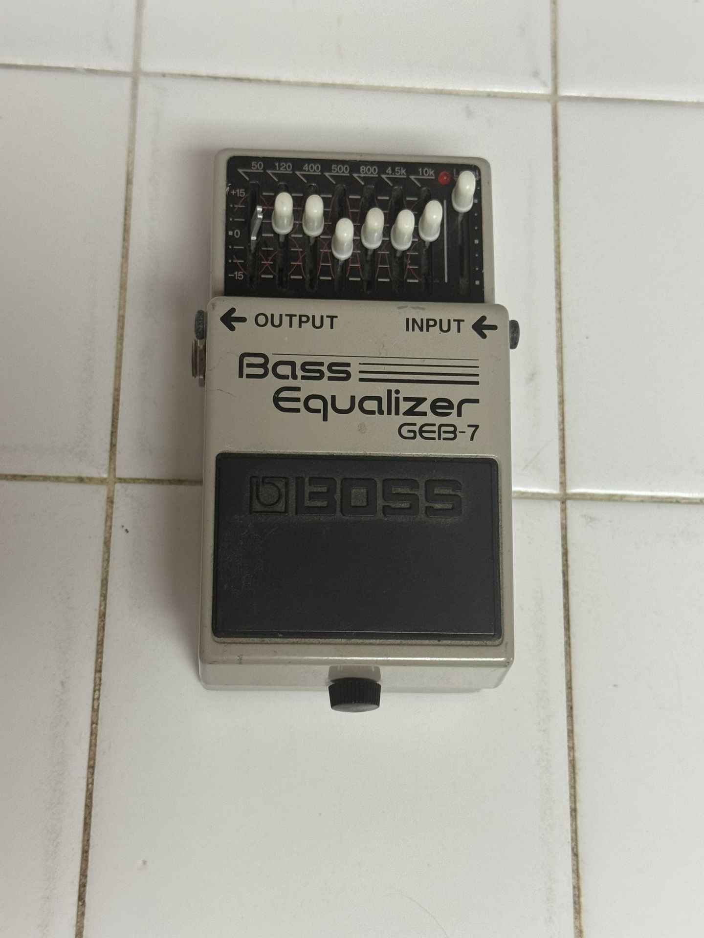 Boss GEB-7 Bass Equalizer Pedal
