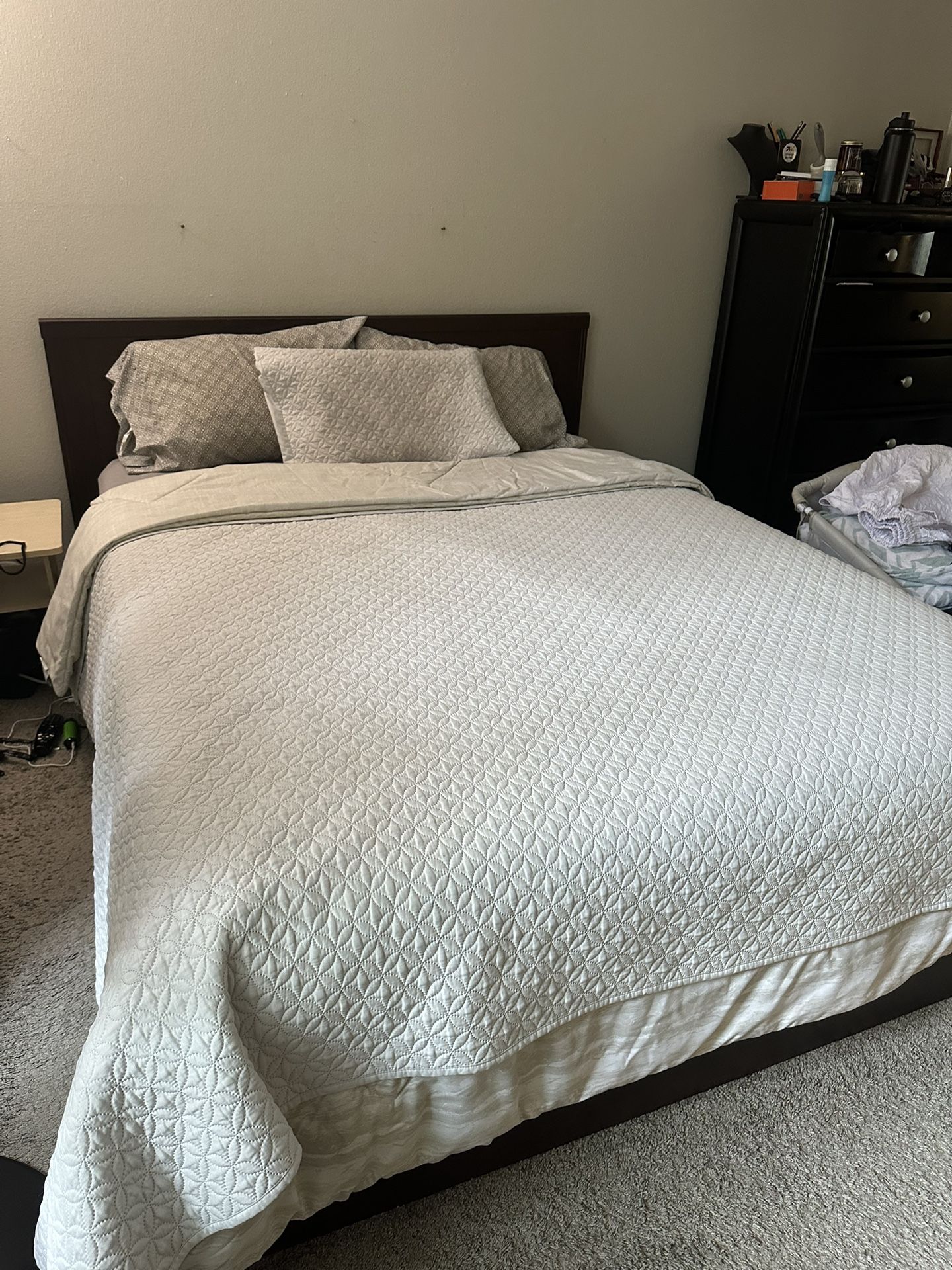Bed Frame and Mattress