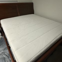 California King Mattress with Box springs (frame not included)