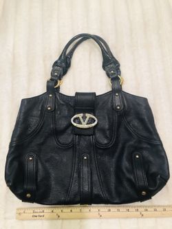 Valentino Black Leather Bag