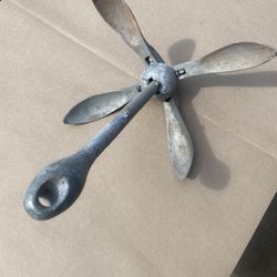 Boat Grapling  Hook Or Anchor 