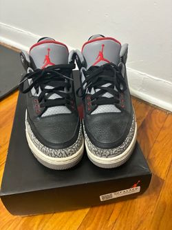 jordan retro 3 black cements