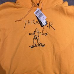 thrasher hoodie (Large)