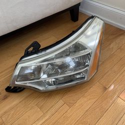 Original Headlight For 2008-2011 Ford Focus sedan Left Chrome Housing With Bulb