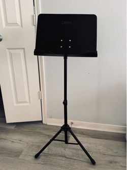 CAHAYA Portable sheet music stand: 3 in 1 Dual-use w carrying bag