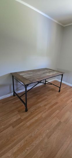 RH Restoration Hardware Flatiron Table Desk
