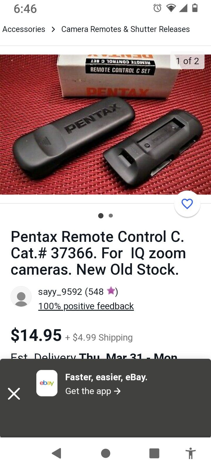 Remote Control Cámara Set