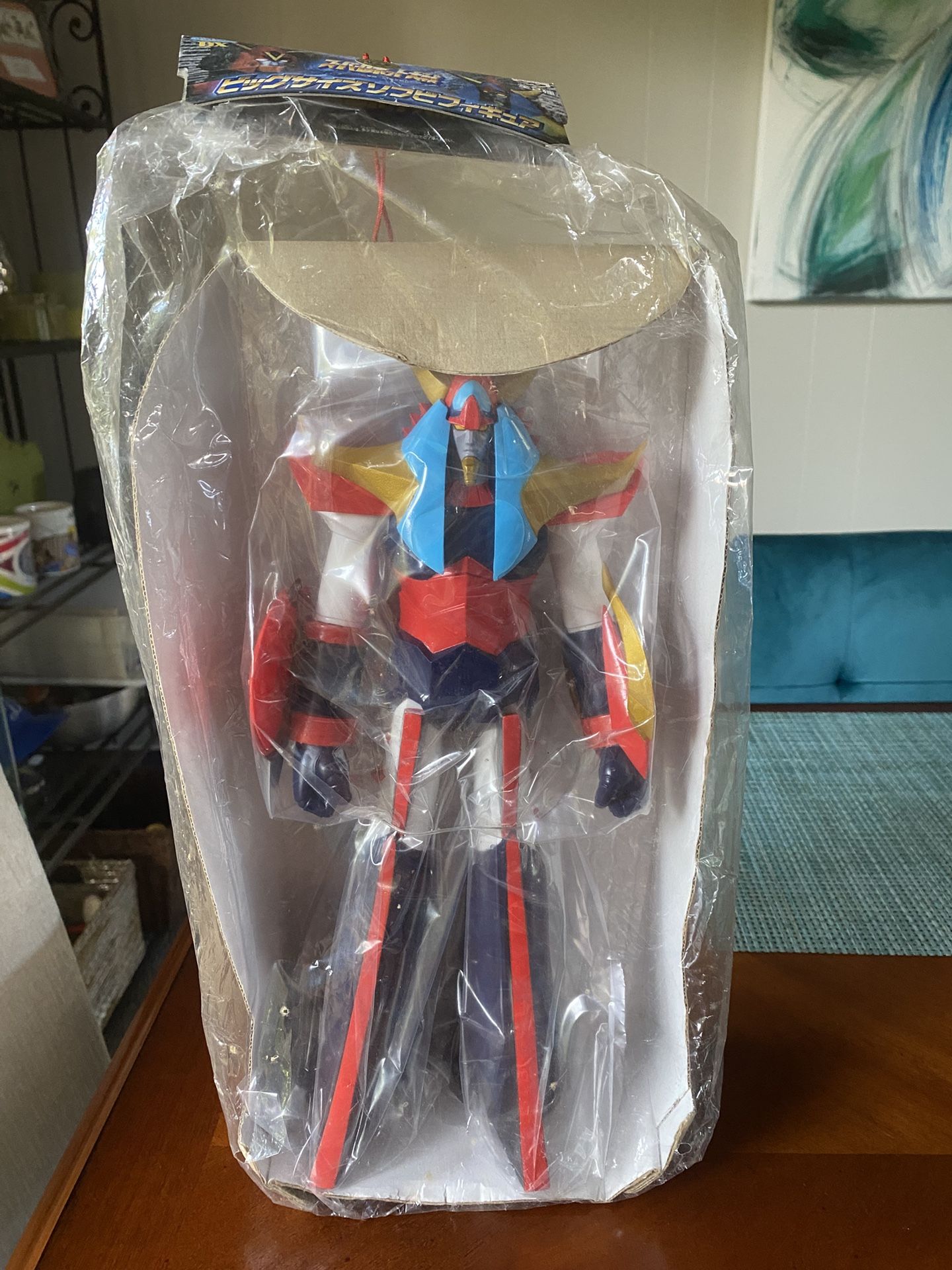 Banpresto Super Robot Wars Big Size Soft Vinyl Figure Raydeen Unopened Japan
