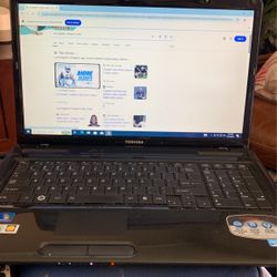 Toshiba Laptop With Windows 10 Pro