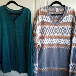 MEN'S SIZE 3X TAKE BOTH FOR $5