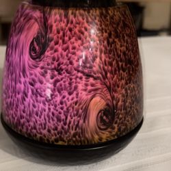 Scentsy  Art Glass Wax Warmer “tiger’s eye”