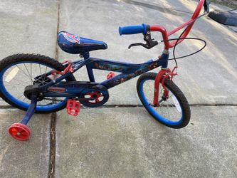 Avengers bike with Traing wheels