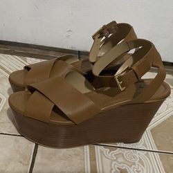 Michael Kors Abbott Platform Wedge Sandals