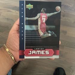 Lebron James 2003 Upper Deck Rookie Card 