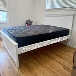 Queen Bed With Mattress