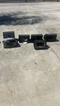 Box speakers $30 each