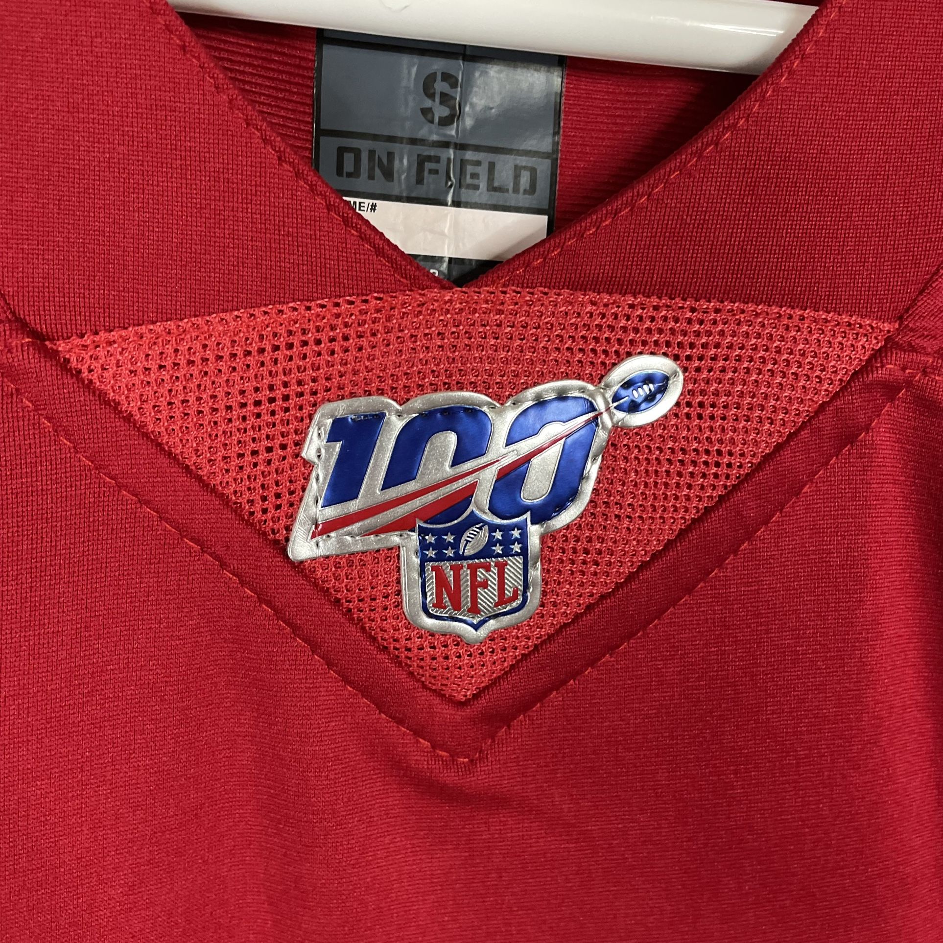 San Francisco 49ers #10 Jimmy Garoppolo Nike Rush 100th season jersey size  XXXL