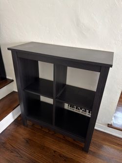 Black Ikea Cube Storage Shelving Unit