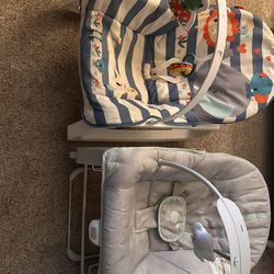 Cozy 3 In 1 Rocker And Chair 