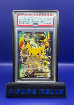 Pokemon 2016 Pikachu XY Black Star Promo #XY124 - PSA 9