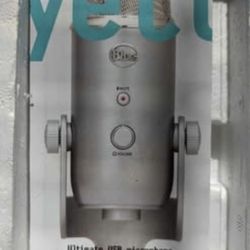 In Box only used twice - Yeti ultimate USB microphone for professional recording