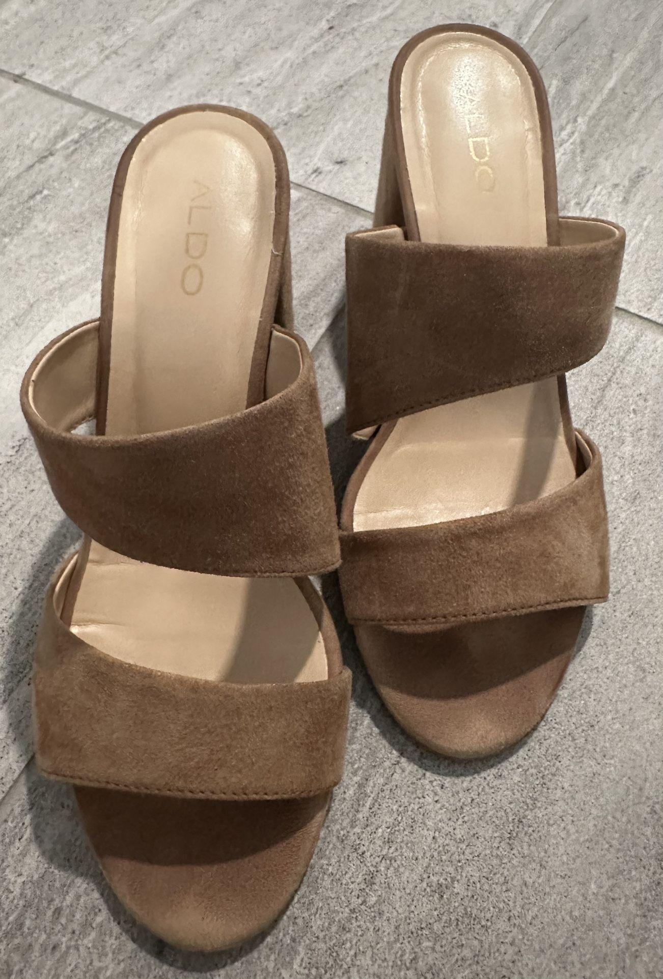ALDO Heeled Mules – Size 38 (EU)