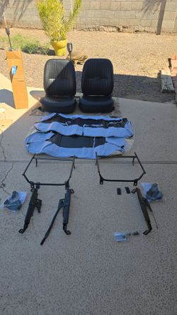 VW Procar Scat  Pro 90 low back seats and matching rear cover