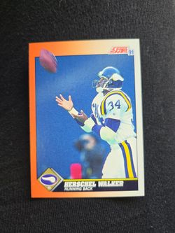 1991 Score Herschel Walker Football Card
