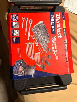 Duralast 265-Piece Mechanic’s Tool Set | SAE & Metric | Complete | Lifetime Warranty