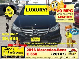 2016 Mercedes-Benz E-Class