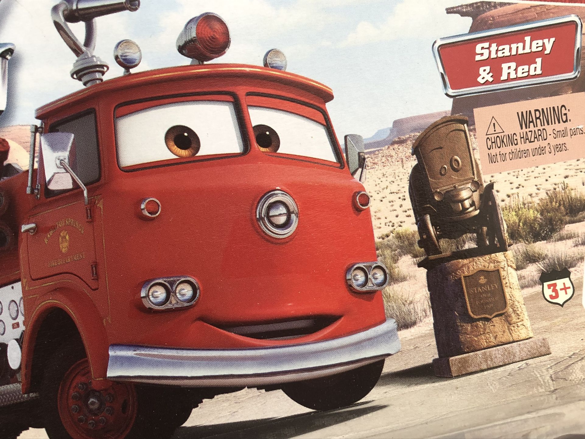 Disney Pixar CARS “Stanley &Red” H8177- New In Package