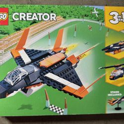 LEGO Creator 31126 Supersonic Jet 3-in-1 NEW Sealed 
