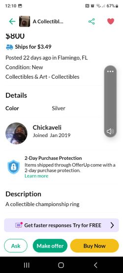 Championship Ring Scammers