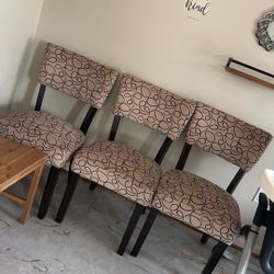 Six Dining Room Chairs, Pretty Good Condition